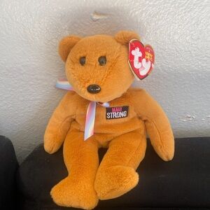Ty Beanie Babies Maui Strong Plush - Orange